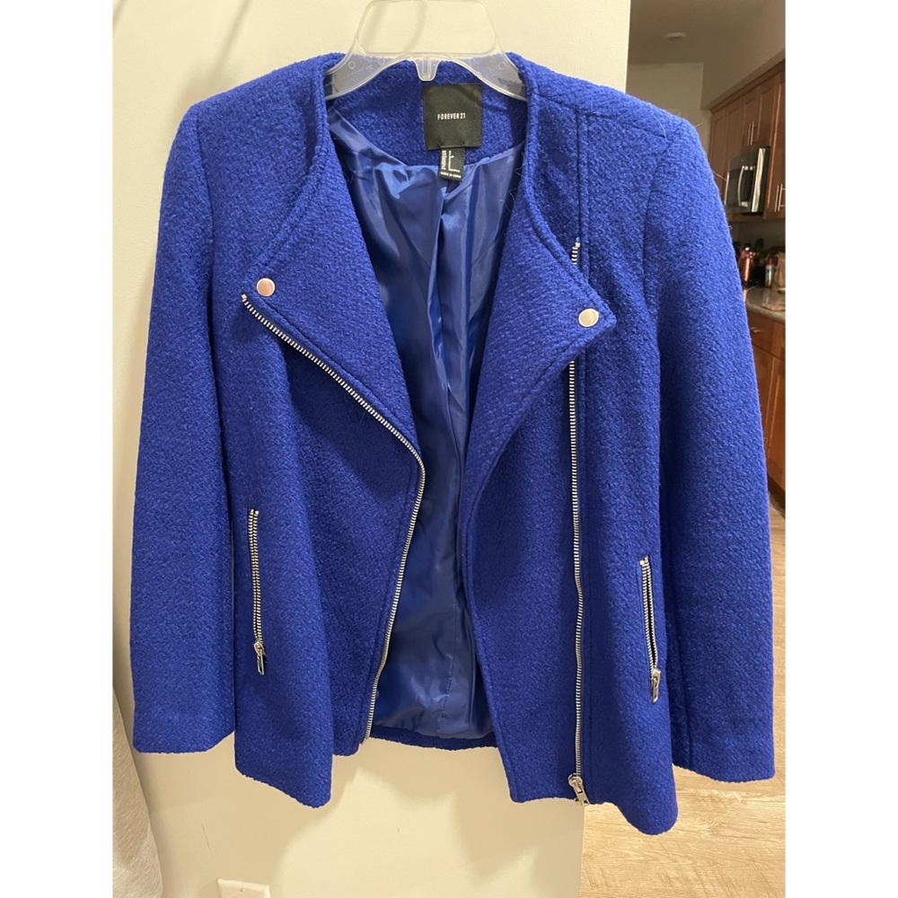 Forever21 blue coat